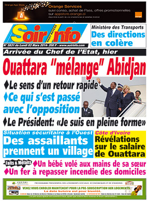 Soir Info N° 5831