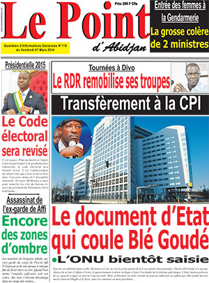 Le point d`Abidjan N° 118