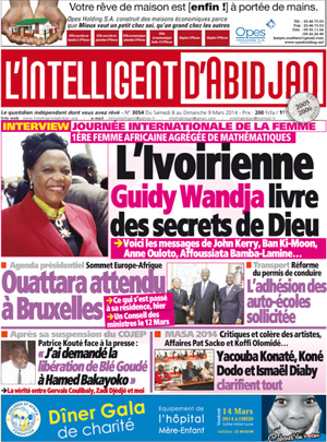 L’intelligent d’Abidjan N° 3054