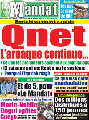 Le Mandat N° 1325