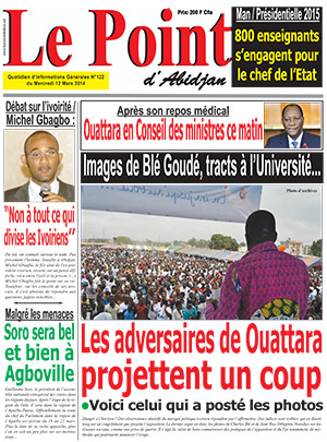 Le point d`Abidjan N° 122