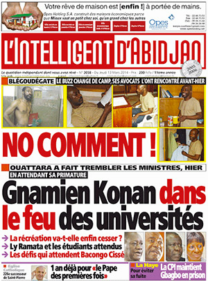 L’intelligent d’Abidjan N° 3058