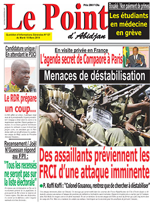 Le point d`Abidjan N° 127