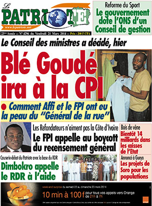 Le Patriote N° 4296