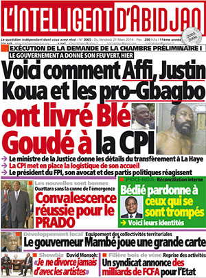 L’intelligent d’Abidjan N° 3065