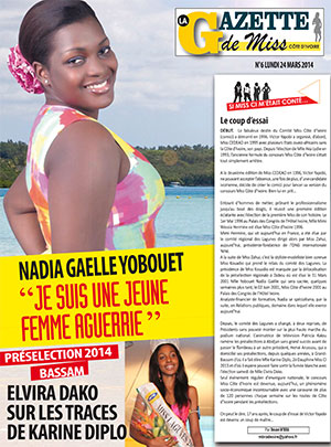 La Gazette de Miss Côte d`Ivoire N° 6