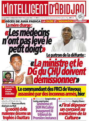 L’intelligent d’Abidjan N° 3072
