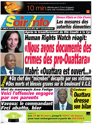 Soir Info N° 5854