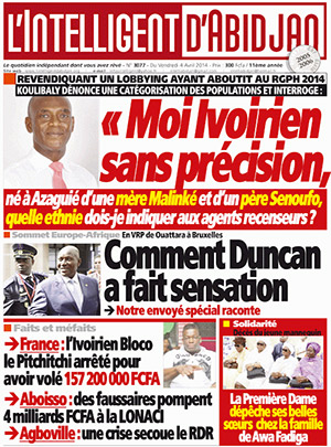 L’intelligent d’Abidjan N° 3077