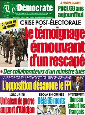 Le Democrate N° 935