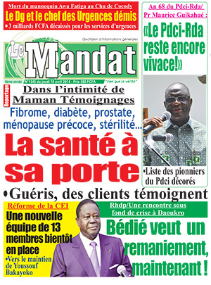 Le Mandat N° 1345