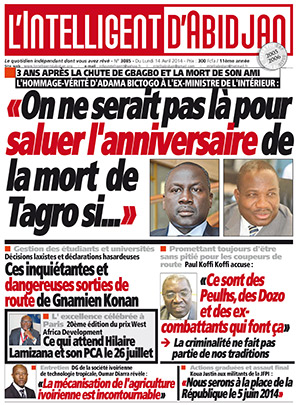 L’intelligent d’Abidjan N° 3085
