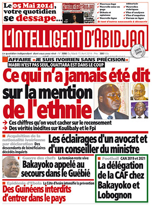 L’intelligent d’Abidjan N° 3086