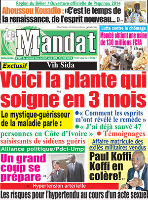 Le Mandat N° 1351