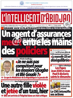L’intelligent d’Abidjan N° 3093