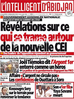 L’intelligent d’Abidjan N° 3069