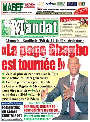 Le Mandat N° 1358