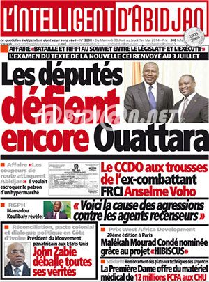 L’intelligent d’Abidjan N° 3098