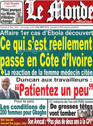 Le Monde d`Abidjan N° 57