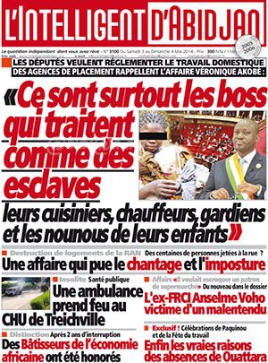 L’intelligent d’Abidjan N° 3100