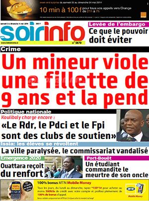 Soir Info N° 5879