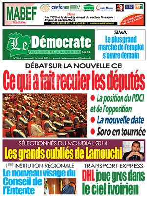 Le Democrate N° 962