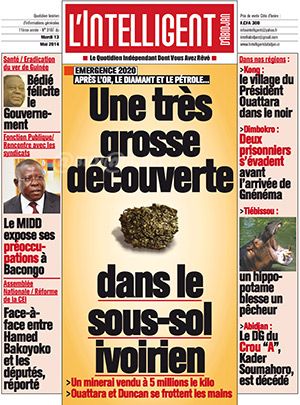 L’intelligent d’Abidjan N° 3107