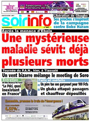 Soir Info N° 5887