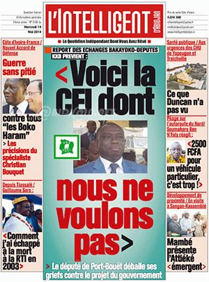 L’intelligent d’Abidjan N° 3108