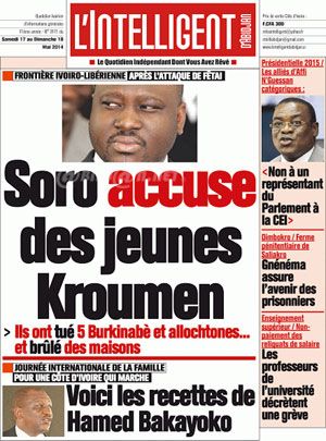 L’intelligent d’Abidjan N° 3111