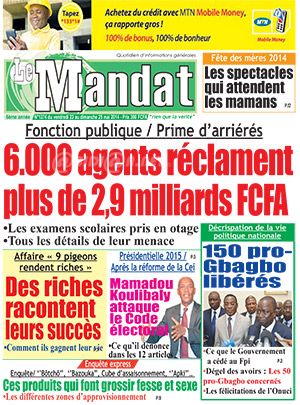 Le Mandat N° 1374