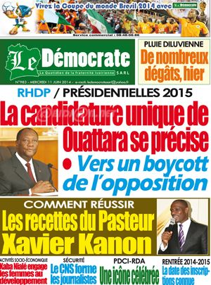 Le Democrate N° 983