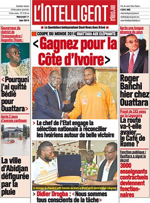 L’intelligent d’Abidjan N° 3129