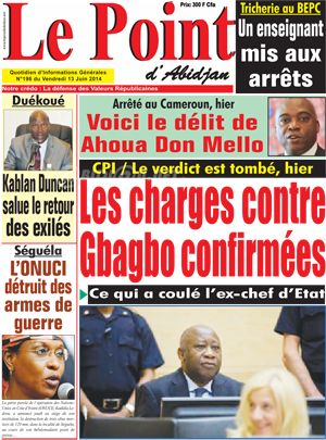 Le point d`Abidjan N° 196