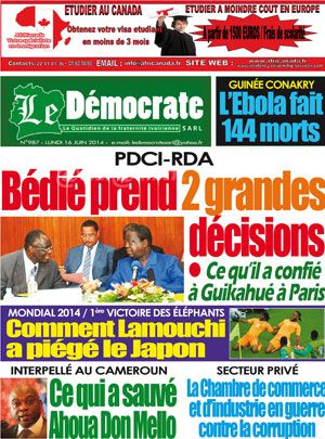 Le Democrate N° 987
