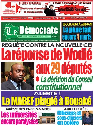 Le Democrate N° 989