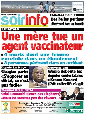 Soir Info N° 5916