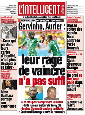 L’intelligent d’Abidjan N° 3137