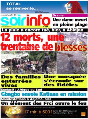 Soir Info N° 5918