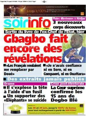 Soir Info N° 5924