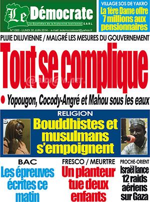 Le Democrate N° 1000