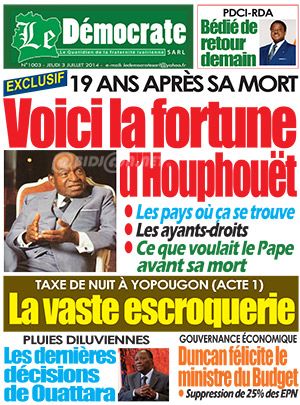 Le Democrate N° 1003