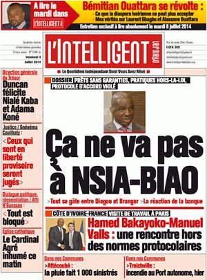 L’intelligent d’Abidjan N° 3148