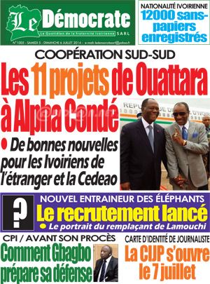 Le Democrate N° 1005