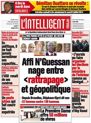 L’intelligent d’Abidjan N° 3150