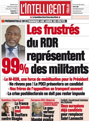 L’intelligent d’Abidjan N° 3152