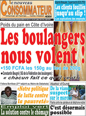 Le Nouveau Consommateur Hebdo N° 86