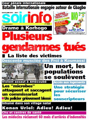 Soir Info N° 5938
