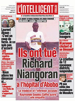 L’intelligent d’Abidjan N° 3157