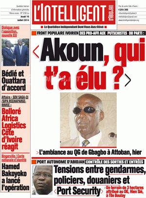 L’intelligent d’Abidjan N° 3158